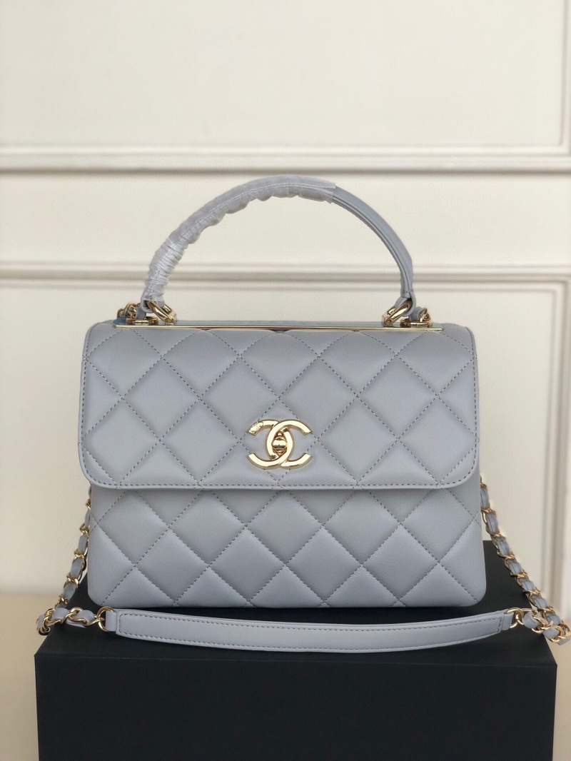 Ch**el top handle bags
